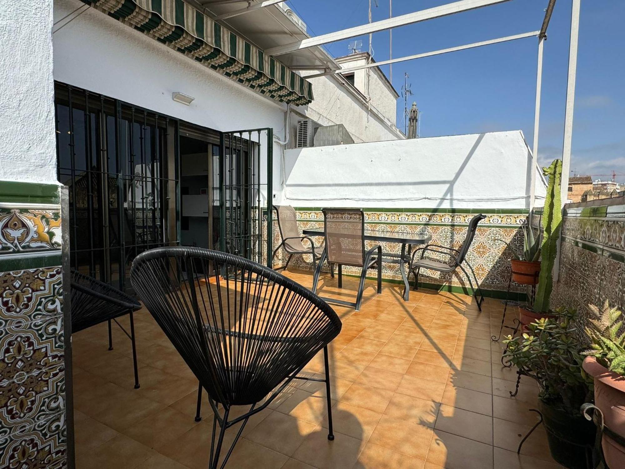 Algafequi Con Terraza Privada Apartamento *